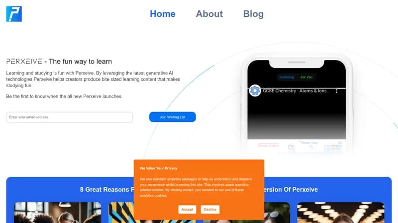 perxeive website