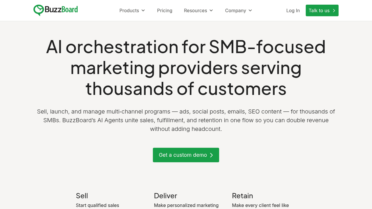 buzzboard website