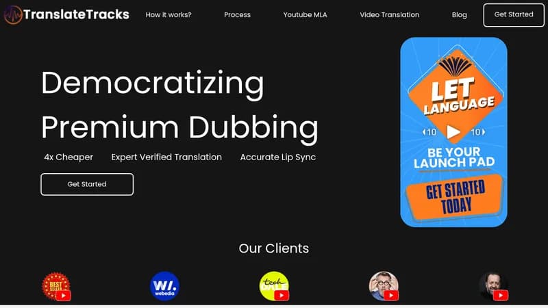 translatetracks website