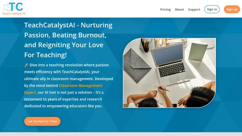 teachcatalystai website
