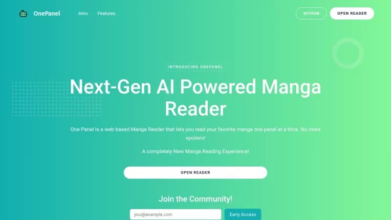 One Panel screenshot