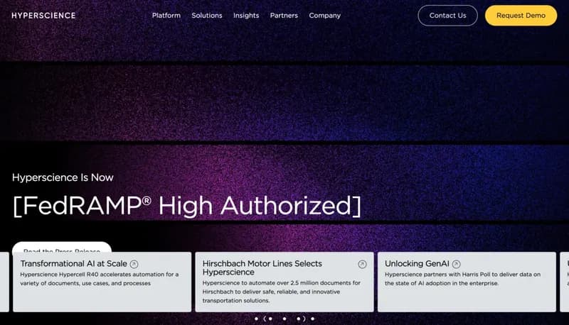 Hyperscience screenshot