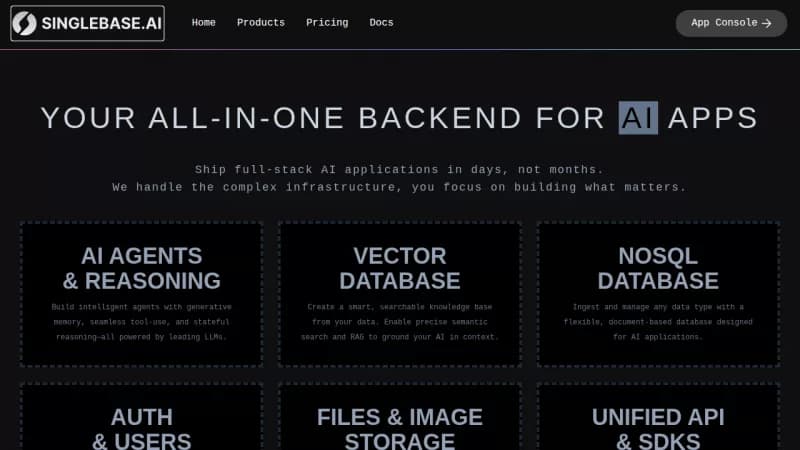 Singlebase screenshot