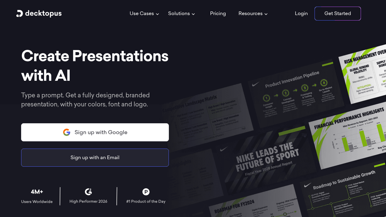 decktopus ai website