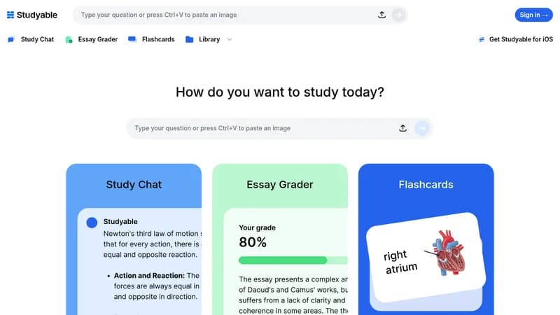 studyable website