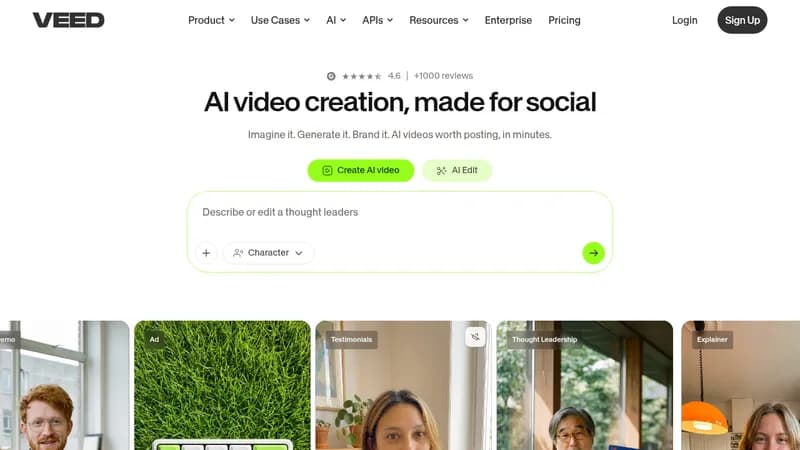 veed.io website