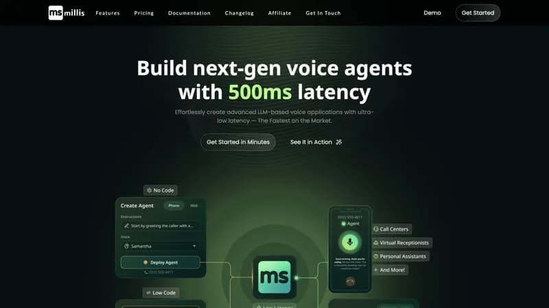 Millis AI screenshot