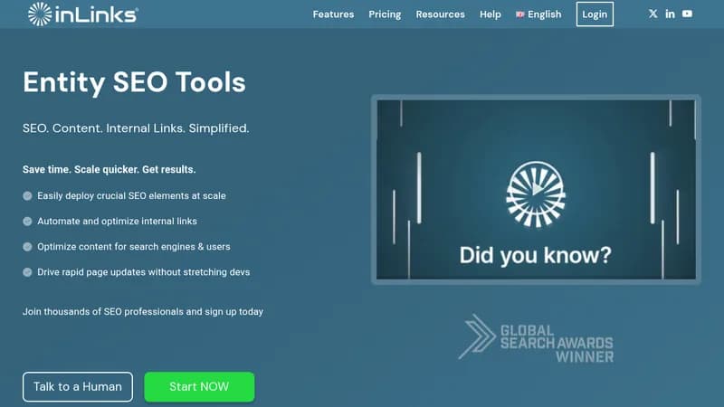 inlinks website