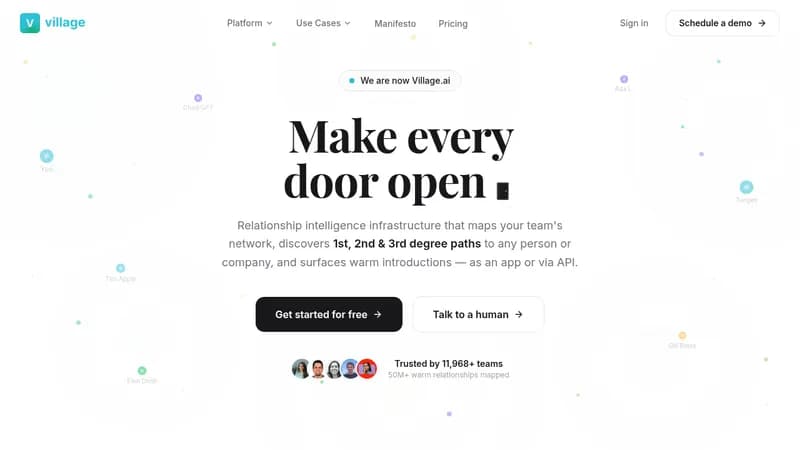 village website