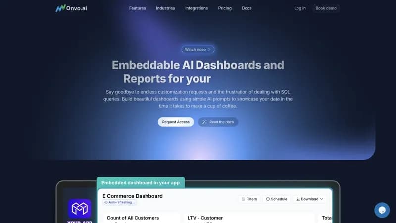 Onvo AI screenshot