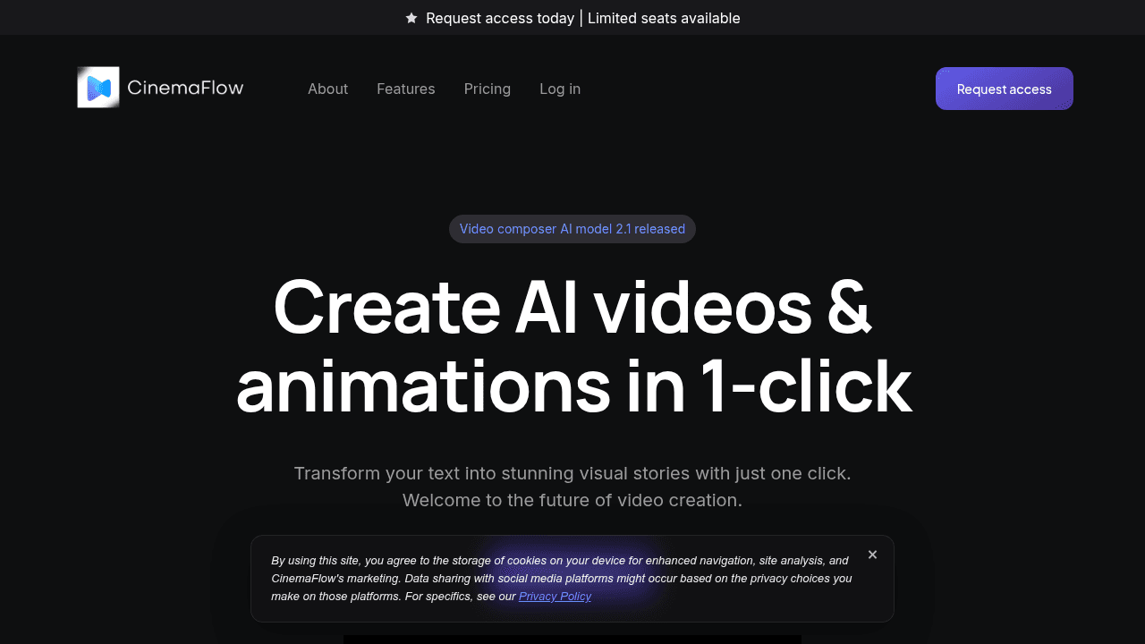cinemaflow ai website