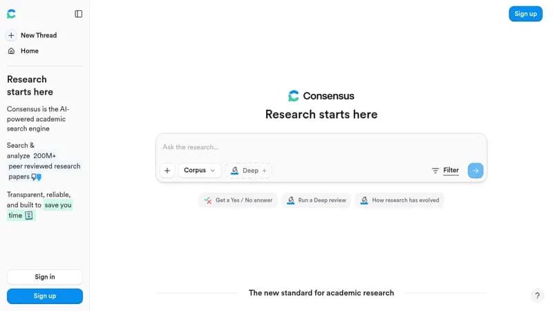consensus website