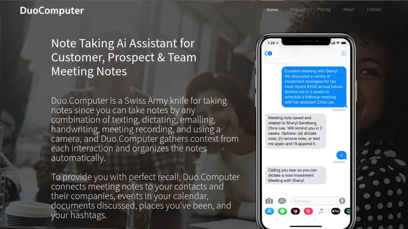 duo.computer website