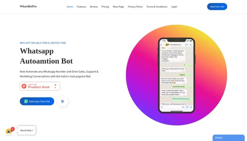 WhatsBotPro screenshot