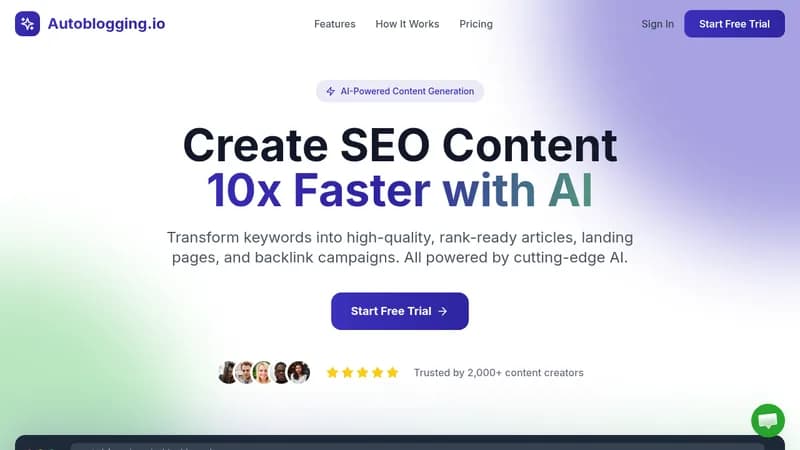autoblogging.io website