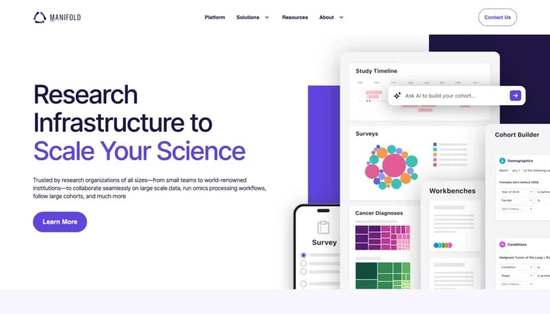 Manifold screenshot