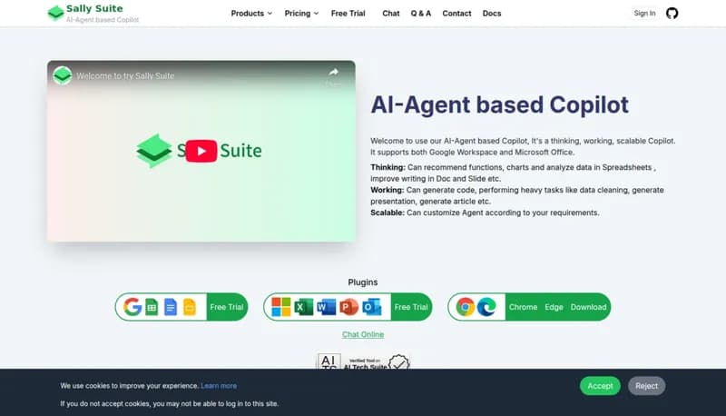 Sally Suite screenshot