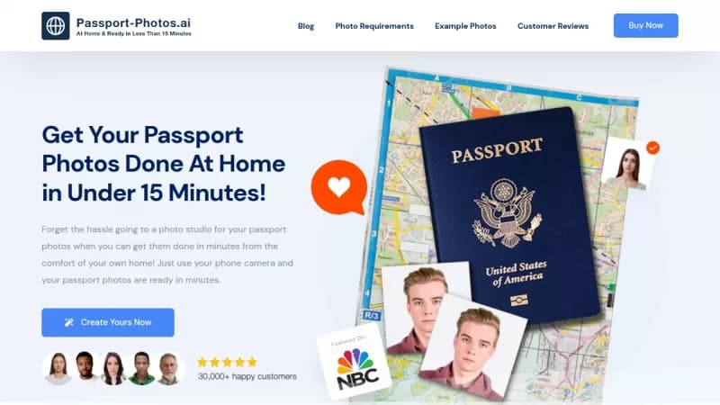 At Home Passport Photos screenshot