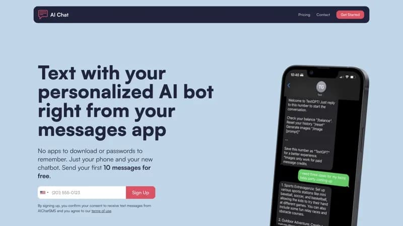AI Chat screenshot