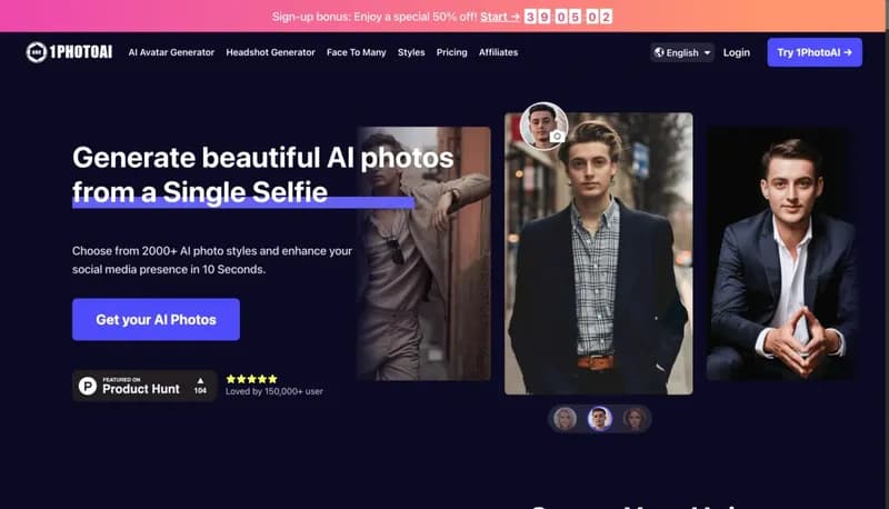 1PhotoAI screenshot