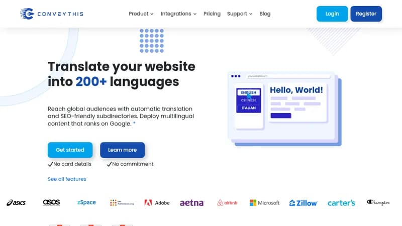 conveythis website