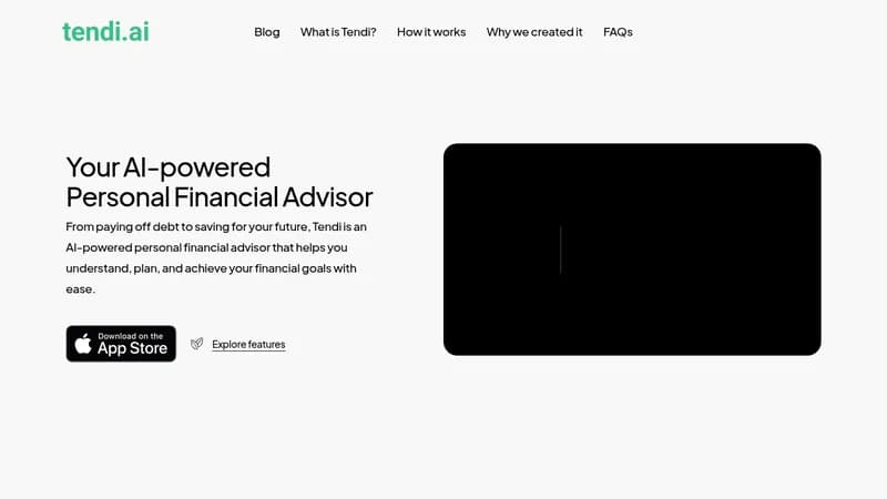 tendi ai website