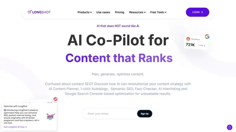 LongShot AI screenshot