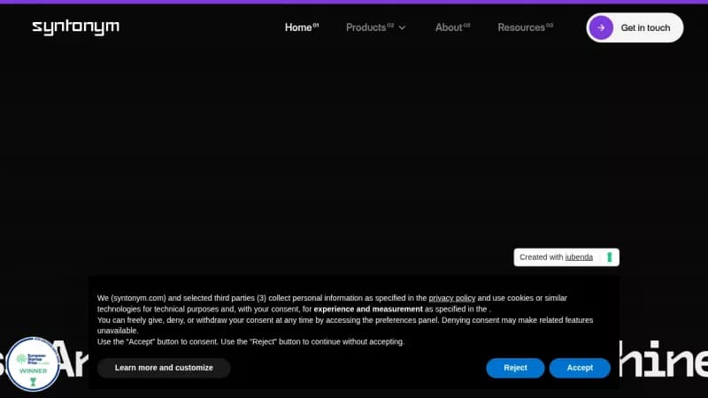 Syntonym screenshot