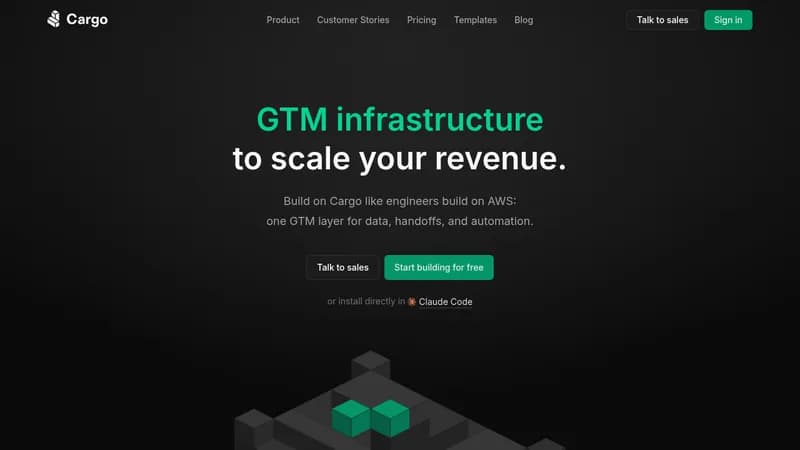 cargo website