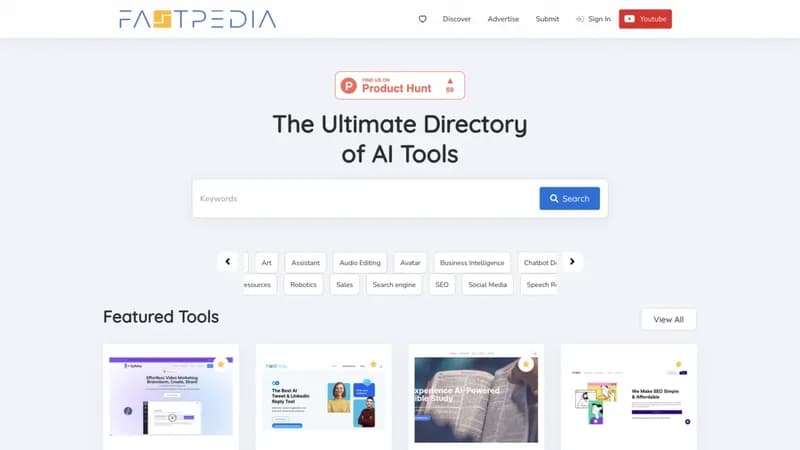 FastPedia screenshot