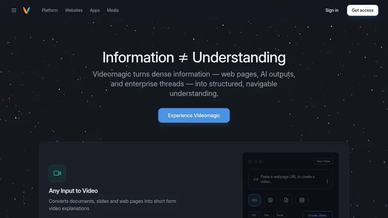 videomagic website