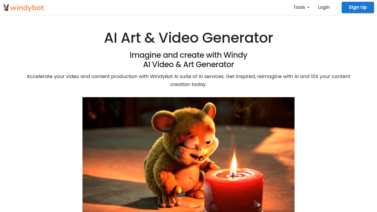 windybot website