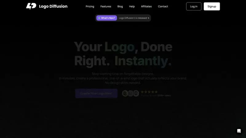 Logo Diffusion screenshot