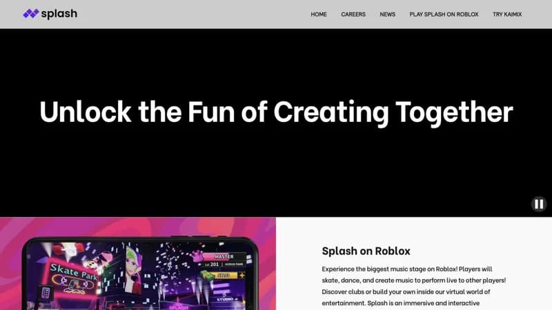 Splash screenshot