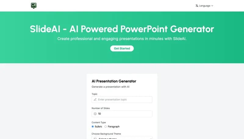 SlideAI screenshot