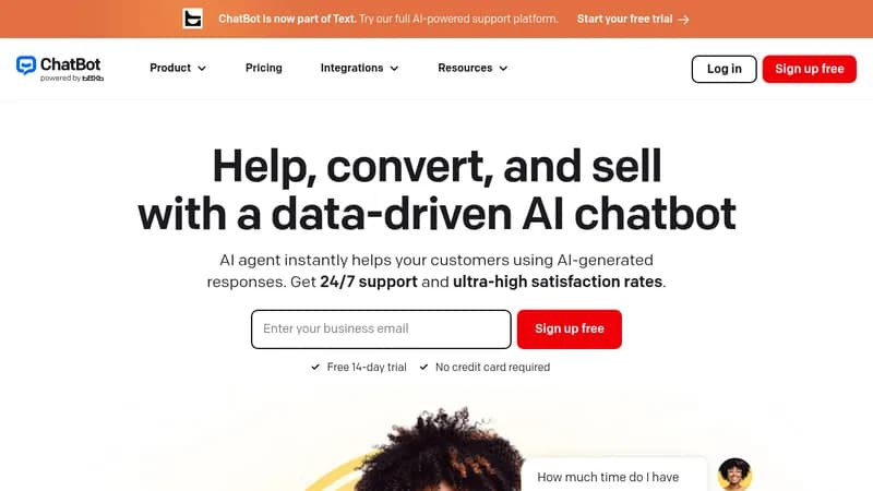 chatbot website