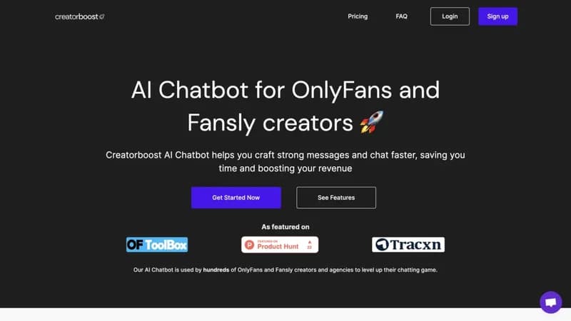 Creatorboost screenshot