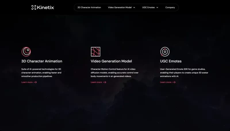 Kinetix screenshot