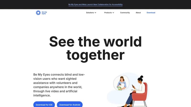 Be My Eyes screenshot