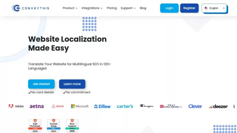 ConveyThis screenshot