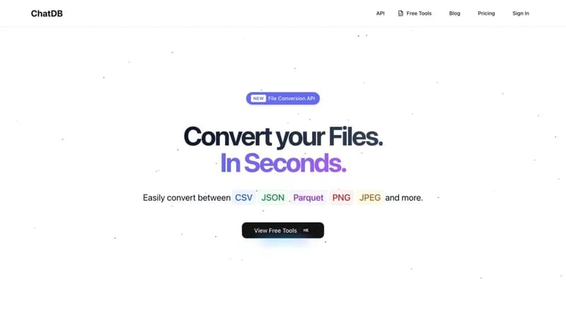 ChatDB screenshot