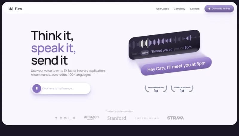 Wispr Flow screenshot