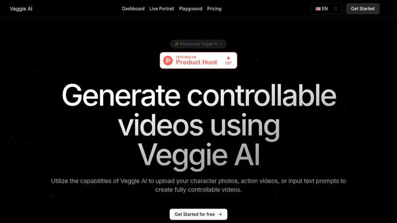 veggie ai website
