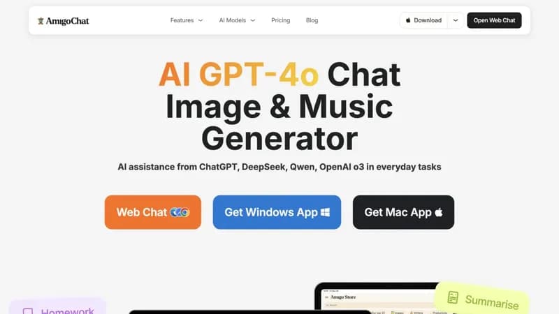 AmigoChat screenshot