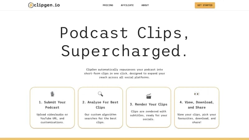 ClipGen screenshot