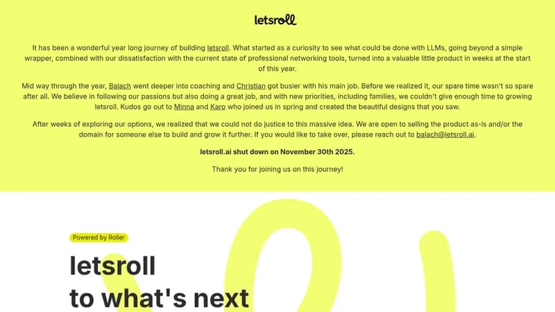 letsroll website