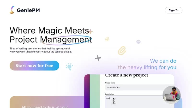 geniepm website