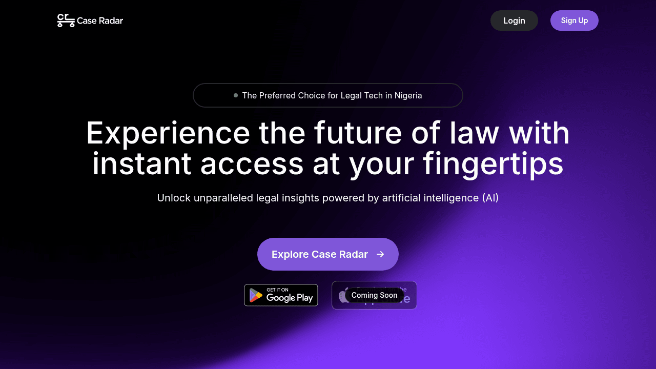 case radar website