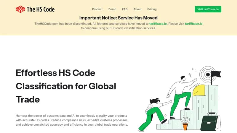 thehscode.com website
