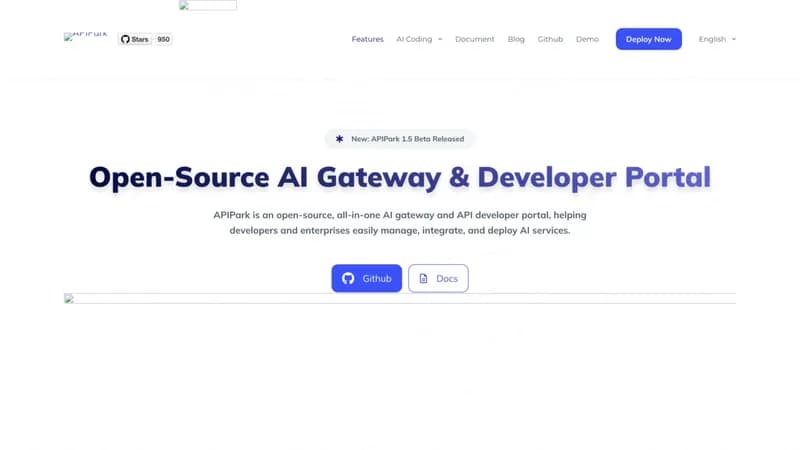 APIPark screenshot